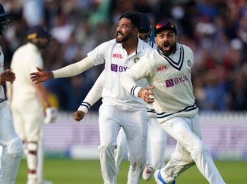 To my superhero, you will always be my captain King Kohli: Mohammed Siraj